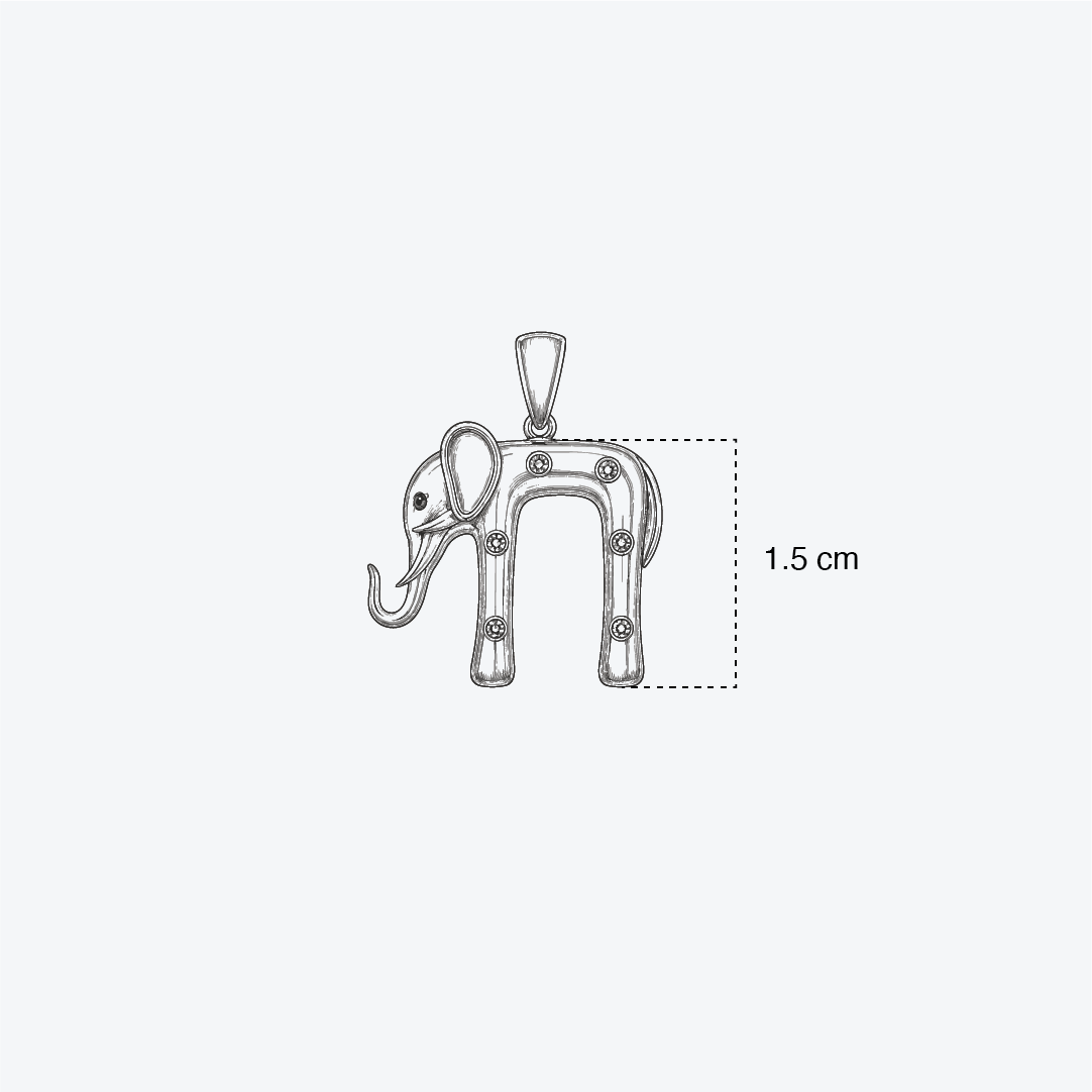 Mini Elephant Chai Pendant 2.0