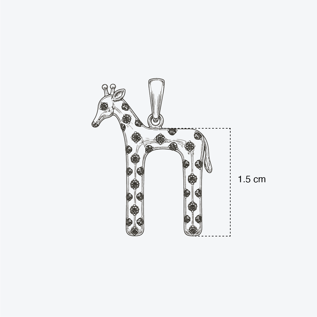Giraffe Chai Pendant