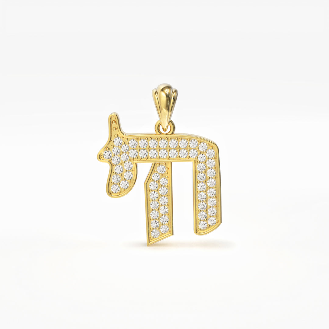 Core Chai - 15mm Diamond Pendant