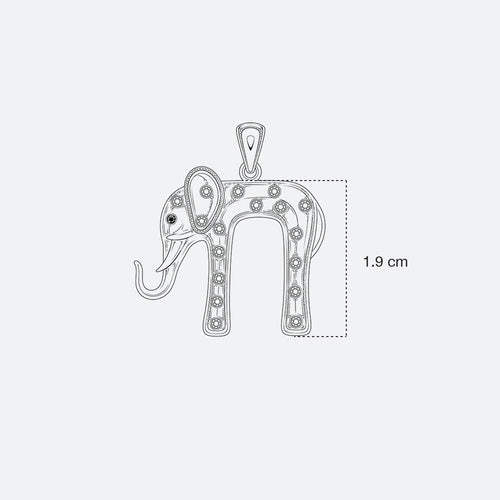 Elephant Chai Pendant