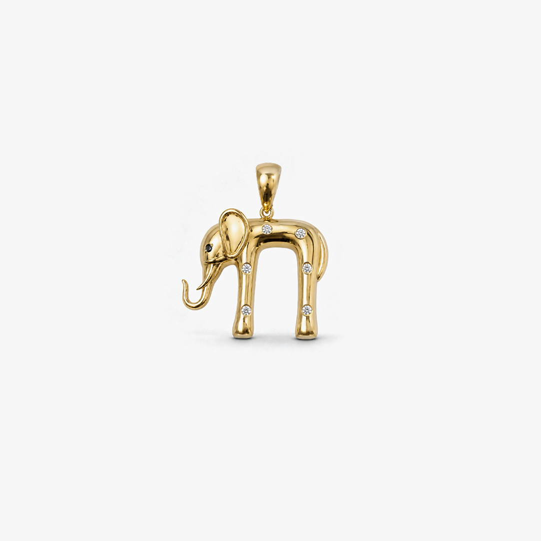 Mini Elephant Chai Pendant 2.0