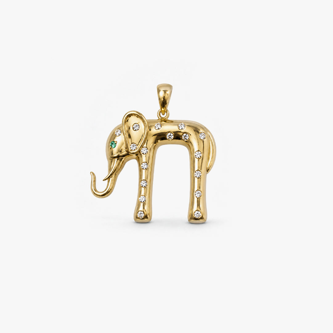 Elephant Chai Pendant