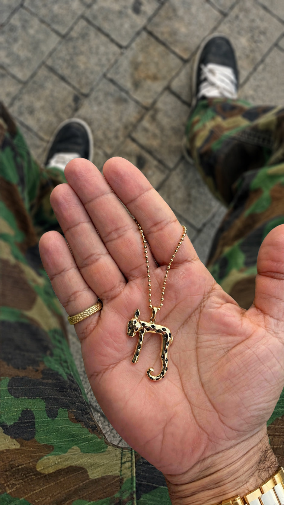 Panther Chai Pendant