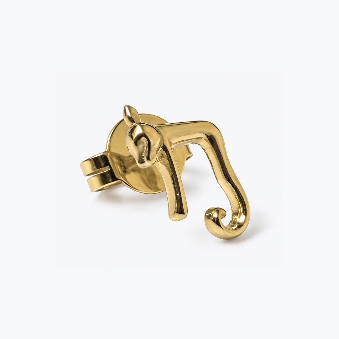 Micro Panther Chai Earring