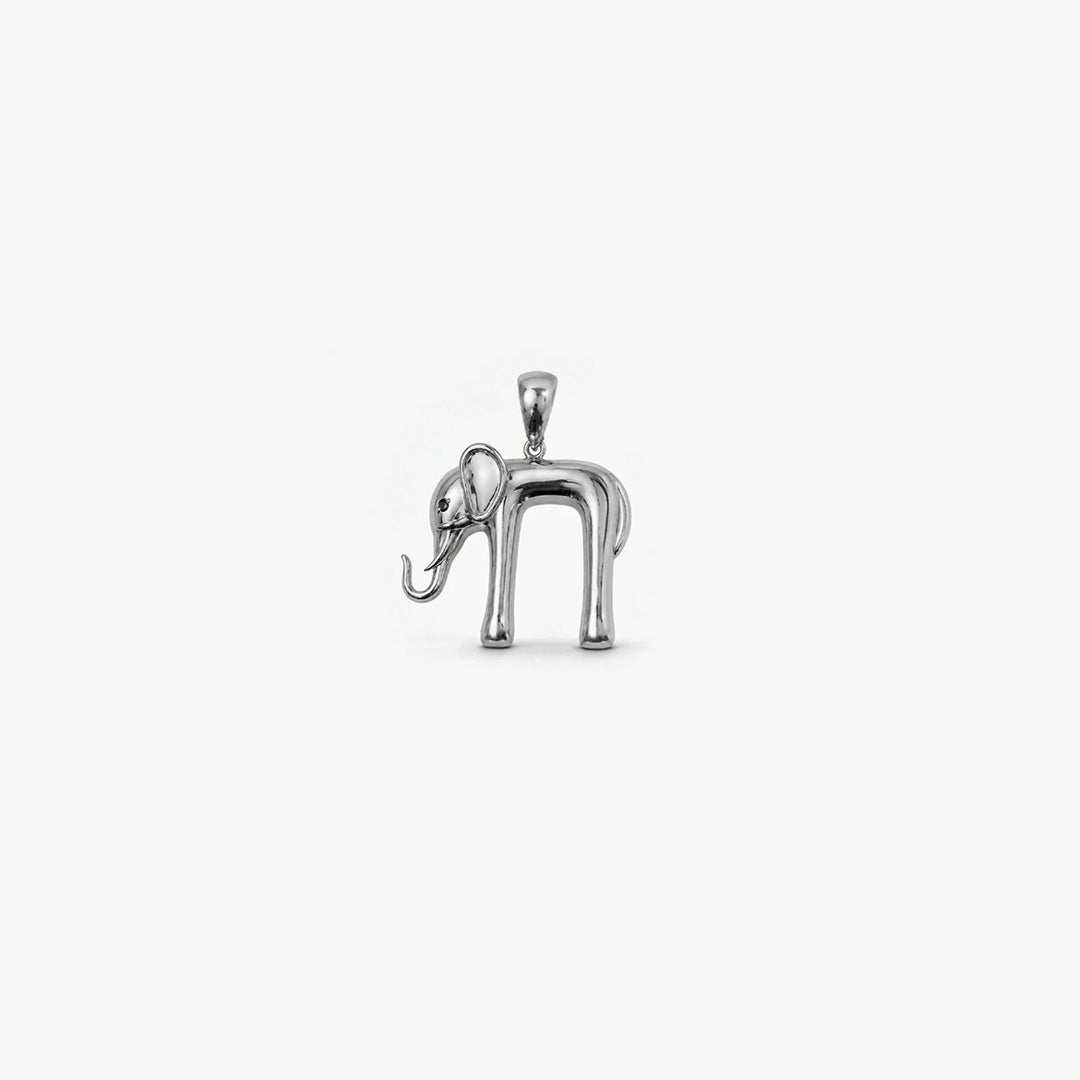 Micro Elephant Chai Pendant