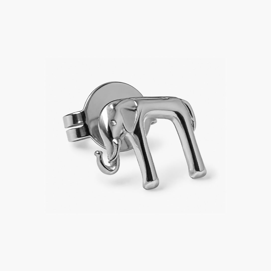 Micro Elephant Chai Earring