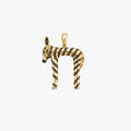 Zebra Chai Pendant